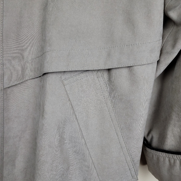 Vintage Utex Design‎ full length, "mole skin" removable lining trench coat - Picture 9 of 12